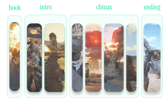 Story-first highlight